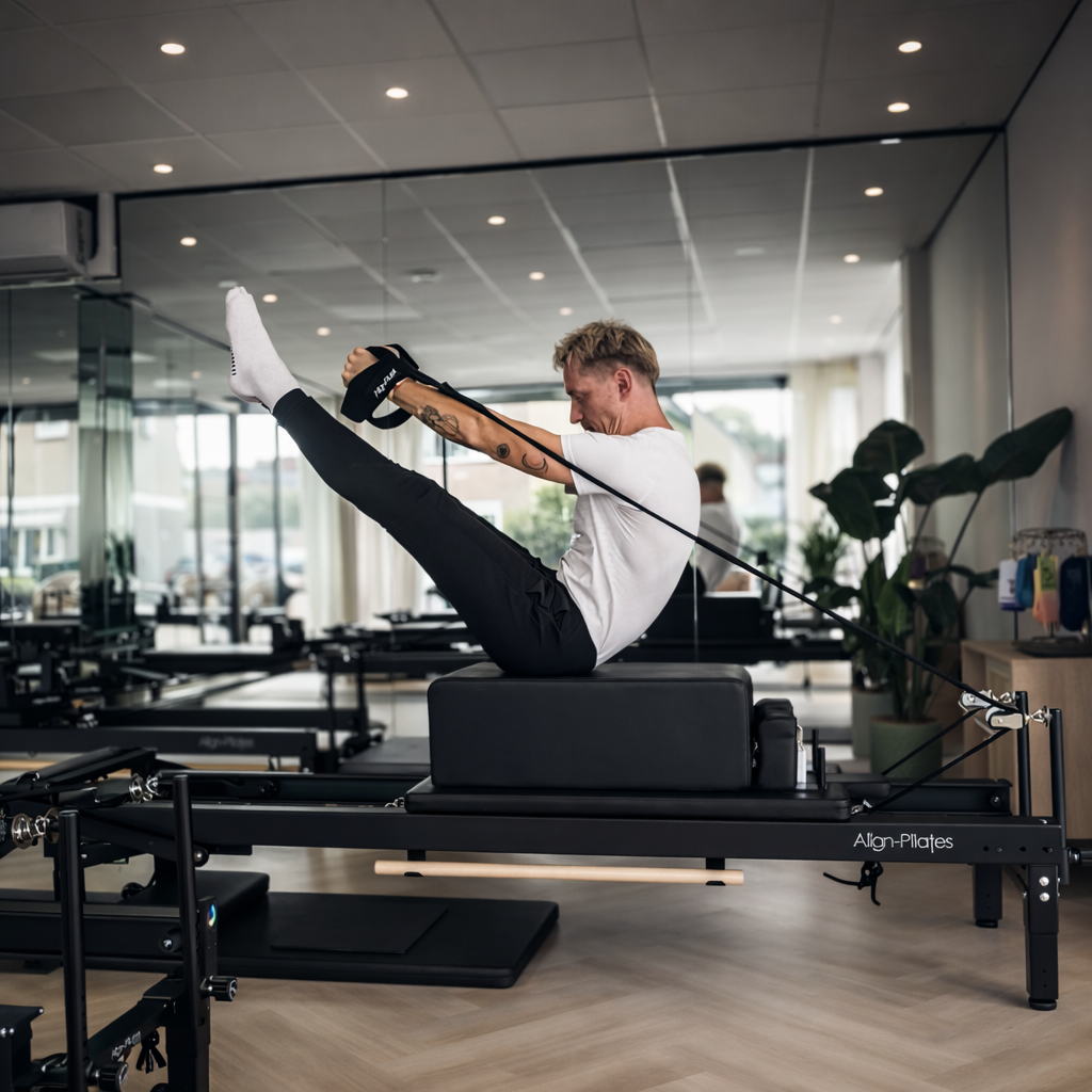 Teaser oefening op de reformer
